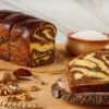 Cozonac cu nucă, rahat și cacao, tradiţional moldovenesc